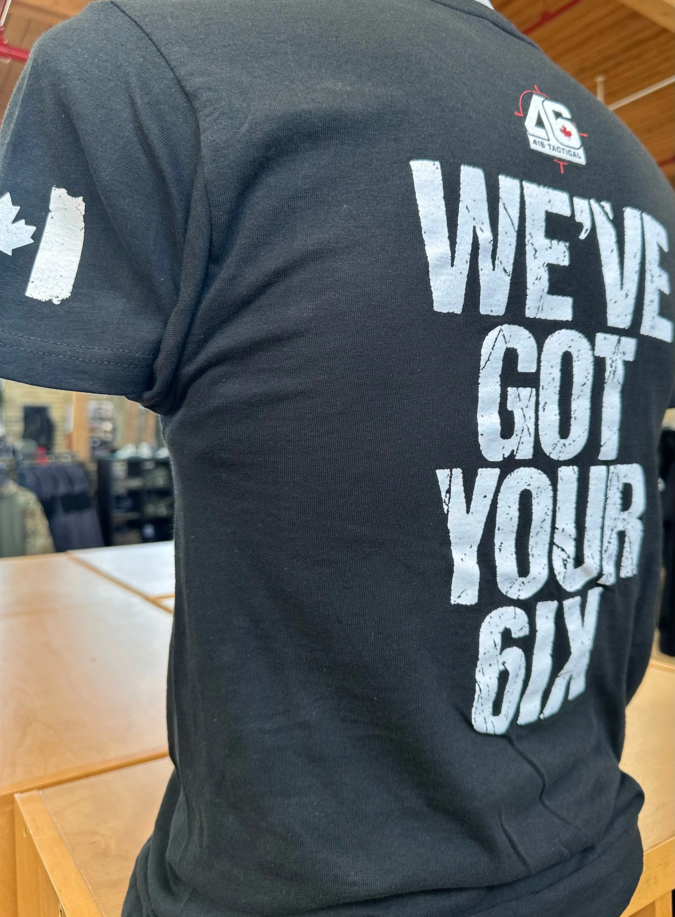 416 Tactical T-Shirt -We've Got Your 6ix