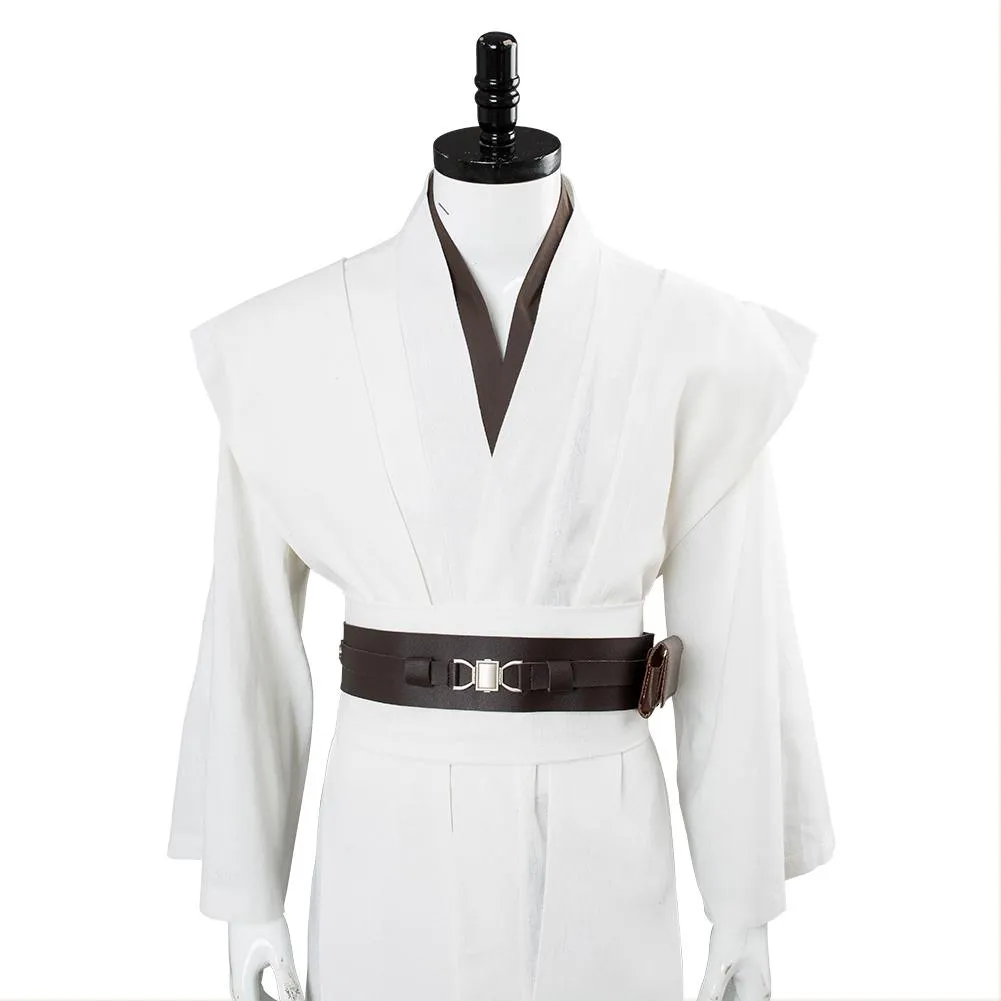 Adult Obi Wan Kenobi Jedi Robe Tunic Cosplay Costume Halloween Suit