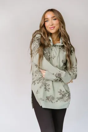 Ampersand Sunday Brunch Hooded Tunic Sweatshirt