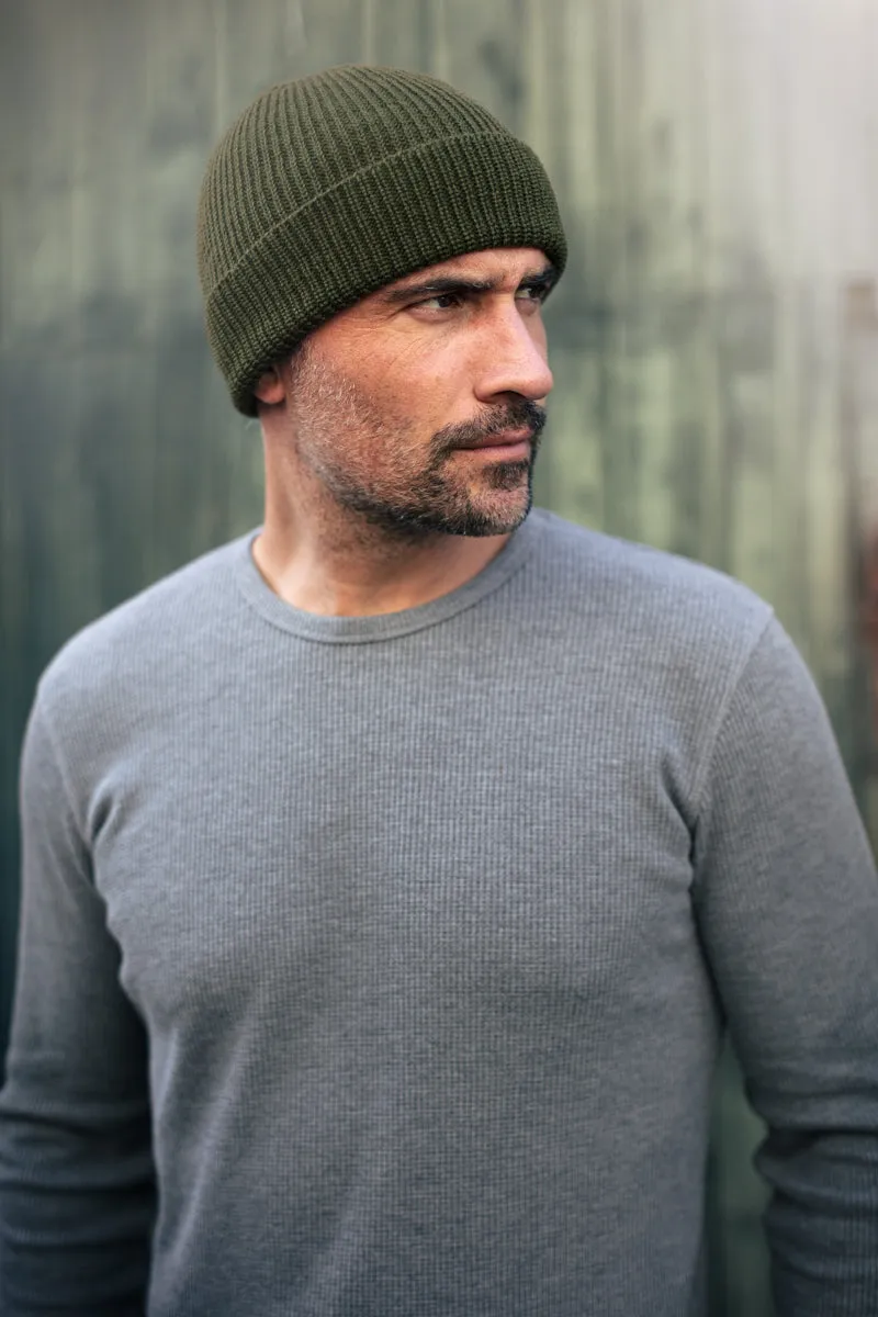 &SONS New Watchcap Beanie Green