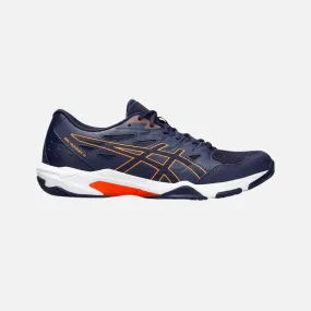 Asics GEL-ROCKET 11 Men's Badminton Shoes - Peacoat/Shocking Orange