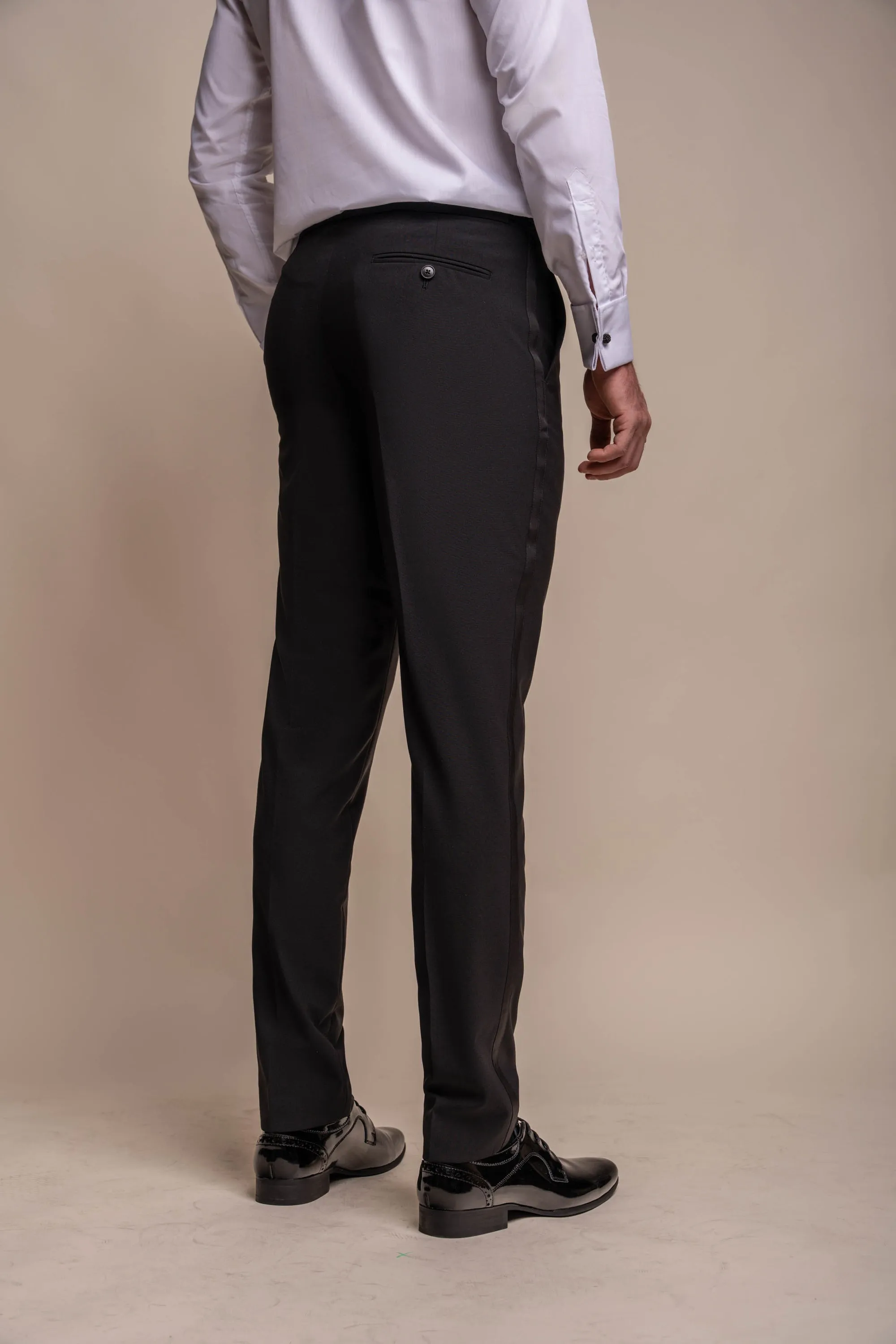 Aspen Black Two Piece Suit