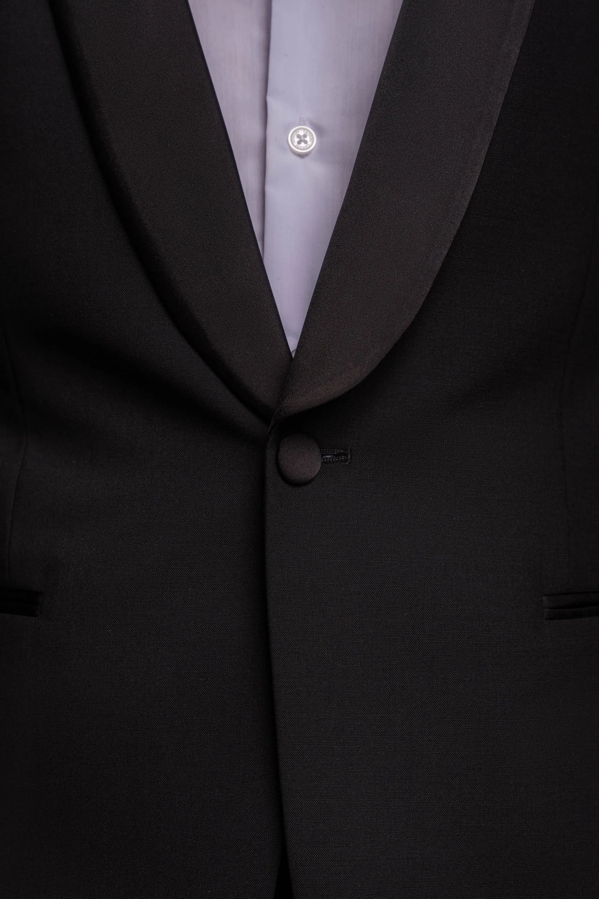 Aspen Black Two Piece Suit