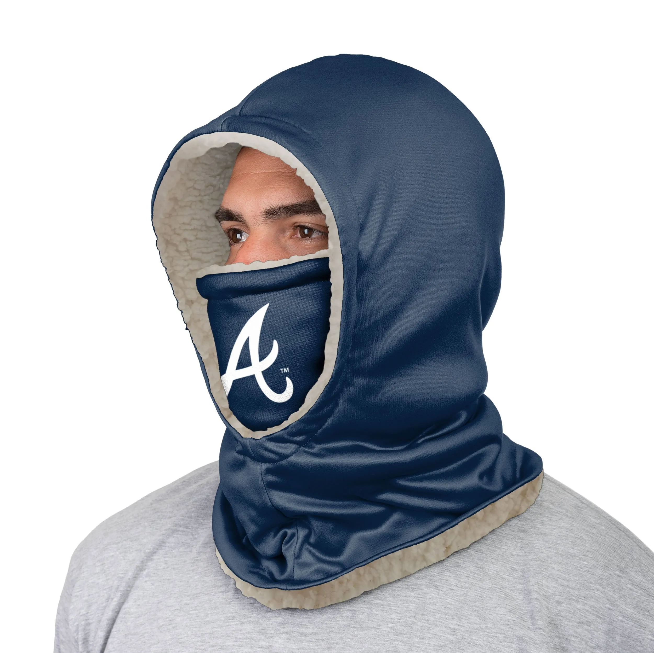 Atlanta Braves MLB Team Color Hooded Gaiter