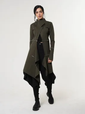 Avant Garde Military Green Coat