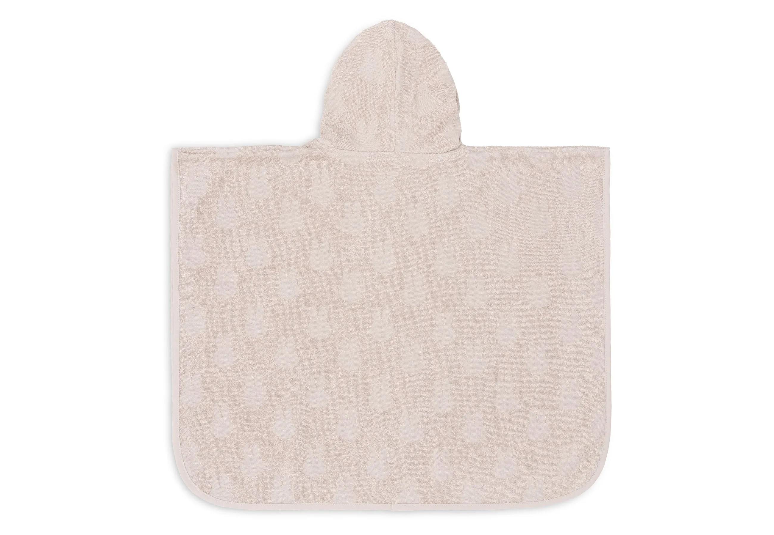 Badponcho Badstof Miffy Jacquard - Nougat