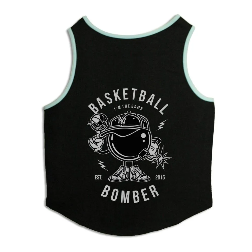 Basketball Bomber Dog Sweatshirt