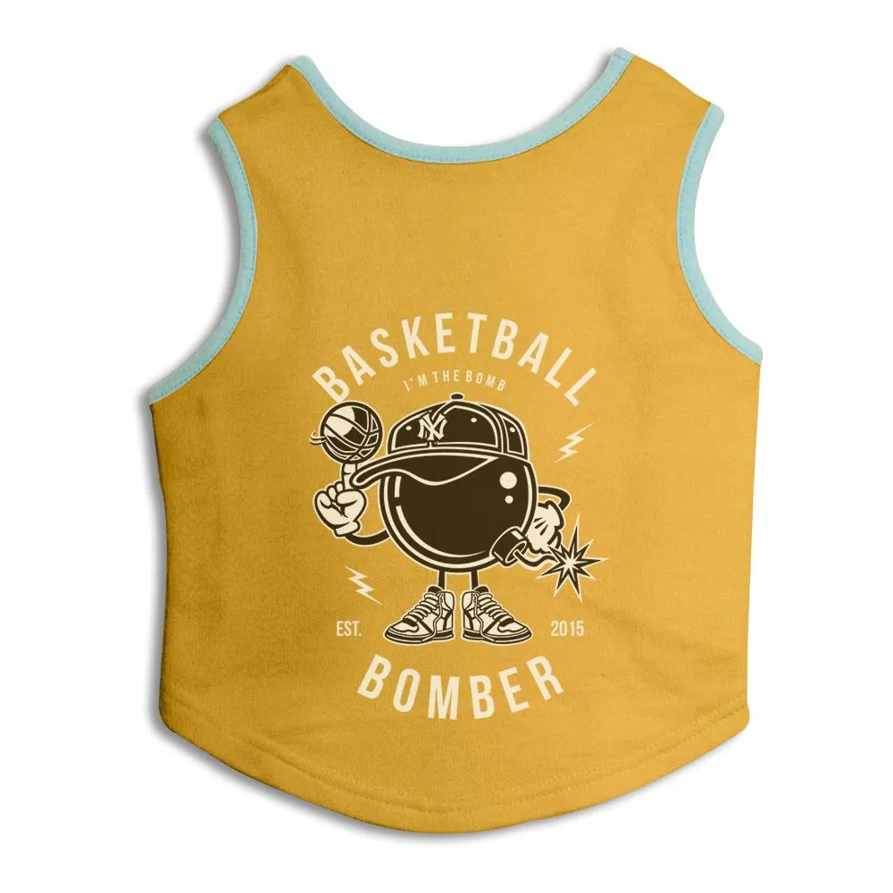 Basketball Bomber Dog Sweatshirt