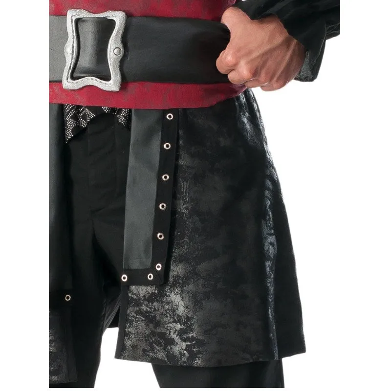 Black Beard Deluxe Pirate Costume - Adult