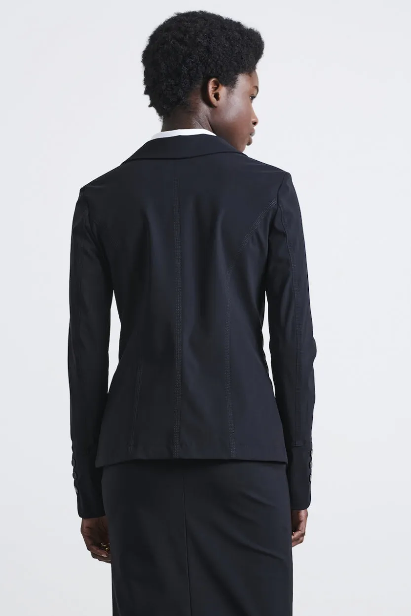 Blazer Roma easy wear Technical Jersey | Black