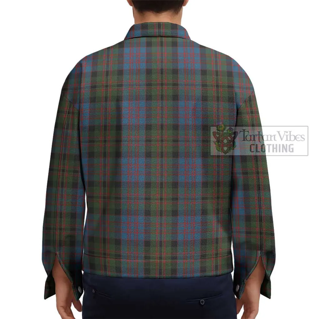 Bowie Tartan Unisex Lapel Cotton Jacket