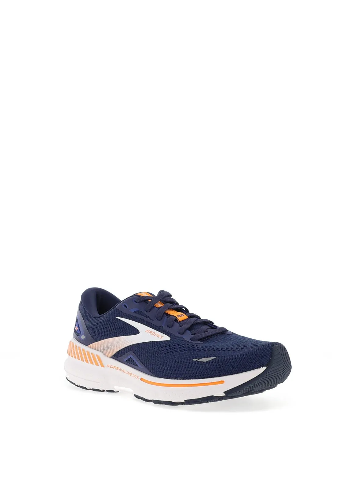 Brooks Adrenaline Mens GTS 23 Running Shoes, Ultramarina & Orange