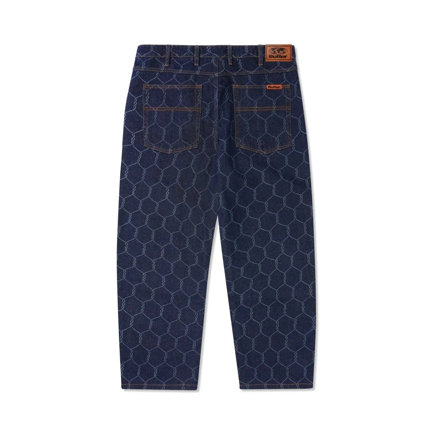 Butter Goods Chain Link Denim Jeans Dark Indigo