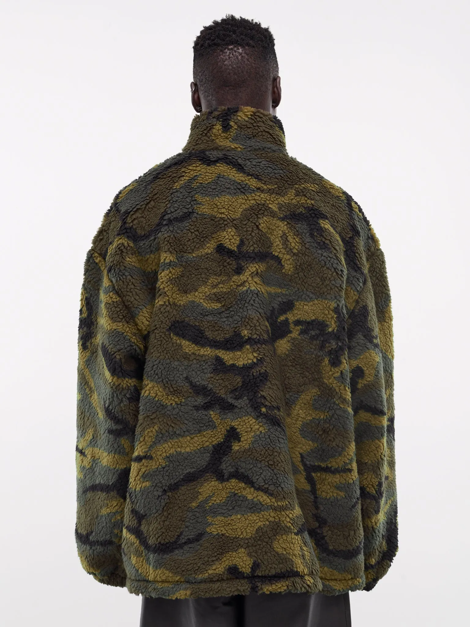 Camo Fleece Jacket (UA65JA930G-GREEN-CAMO)