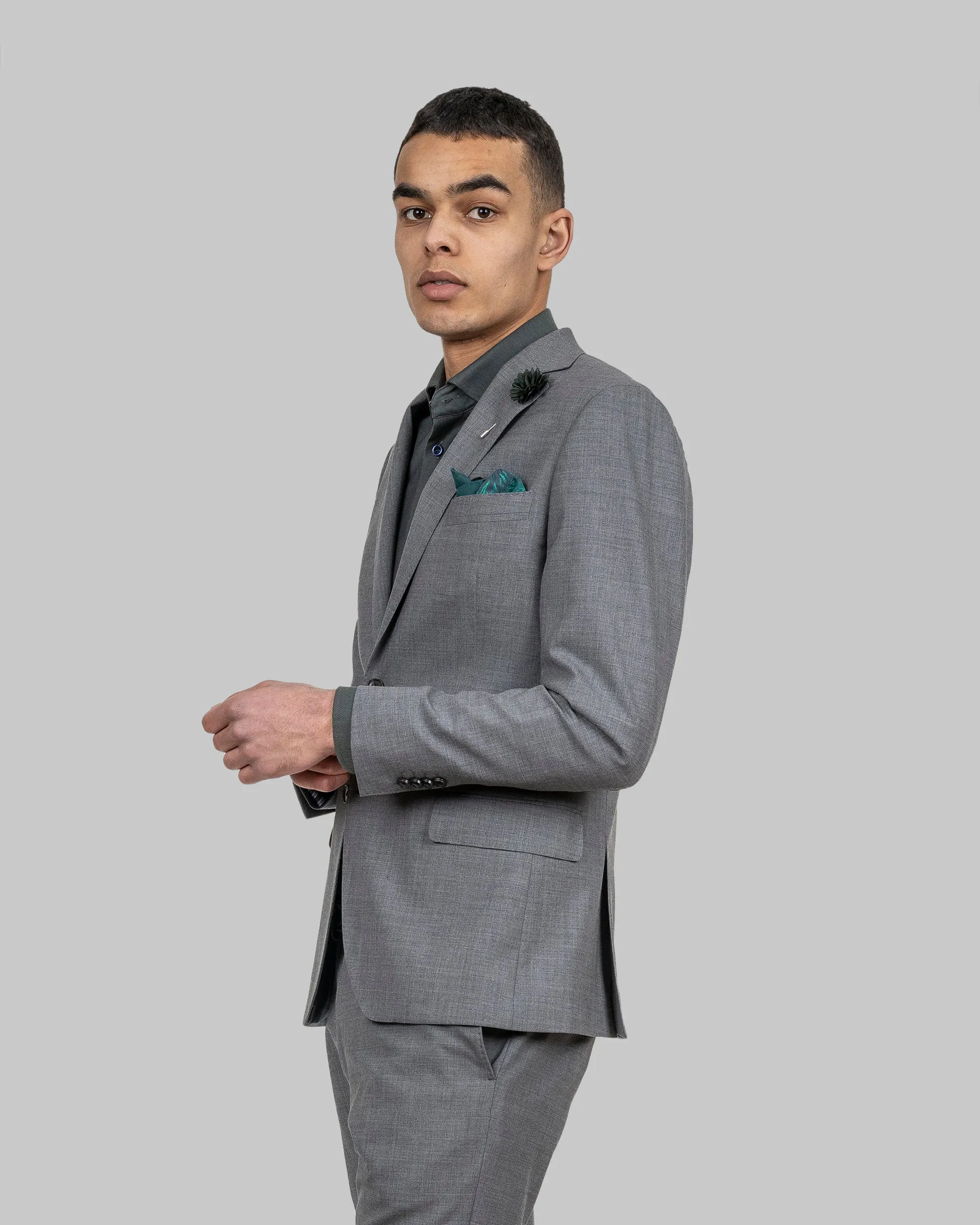 Classic Blazer 20 Grey Melange