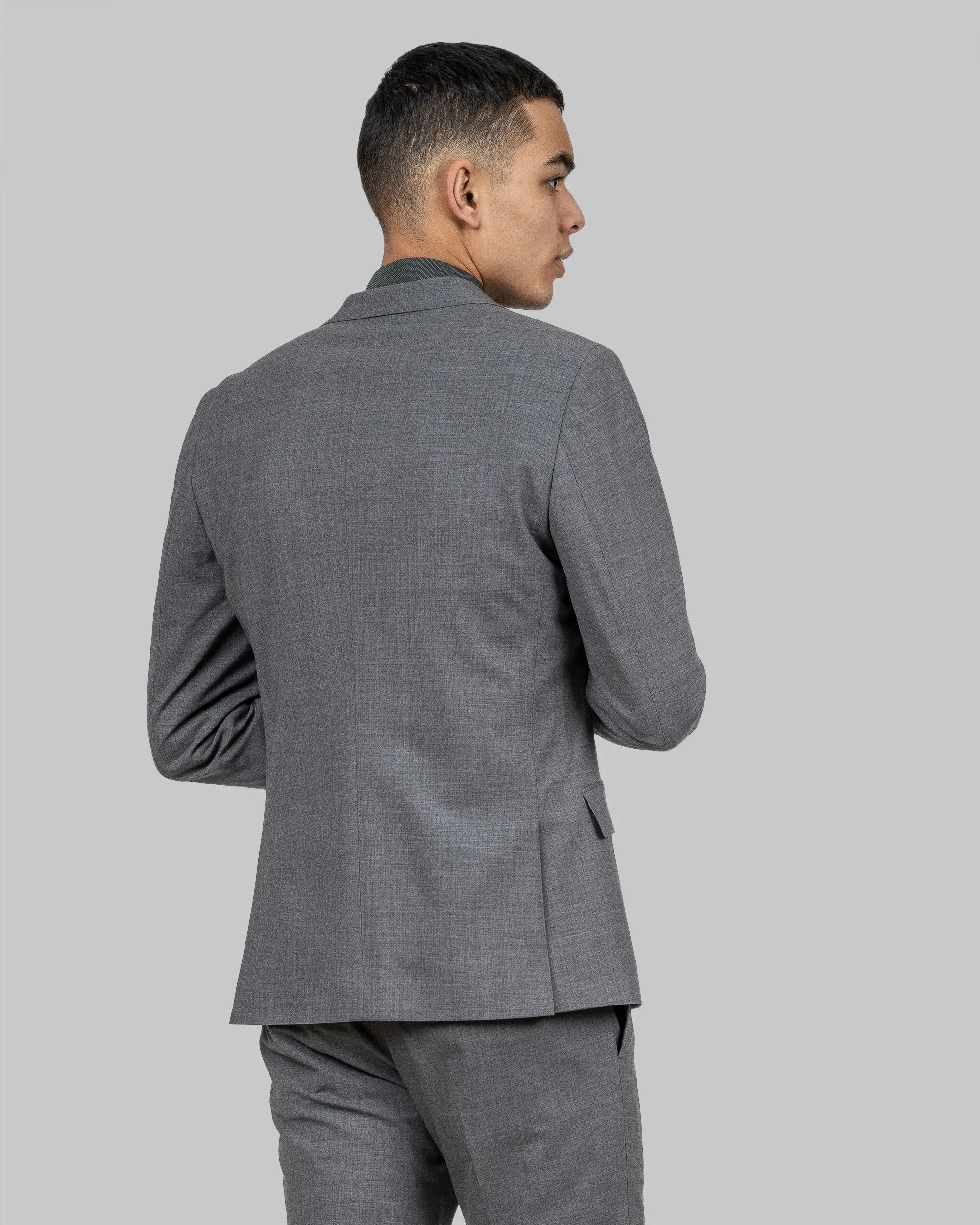 Classic Blazer 20 Grey Melange