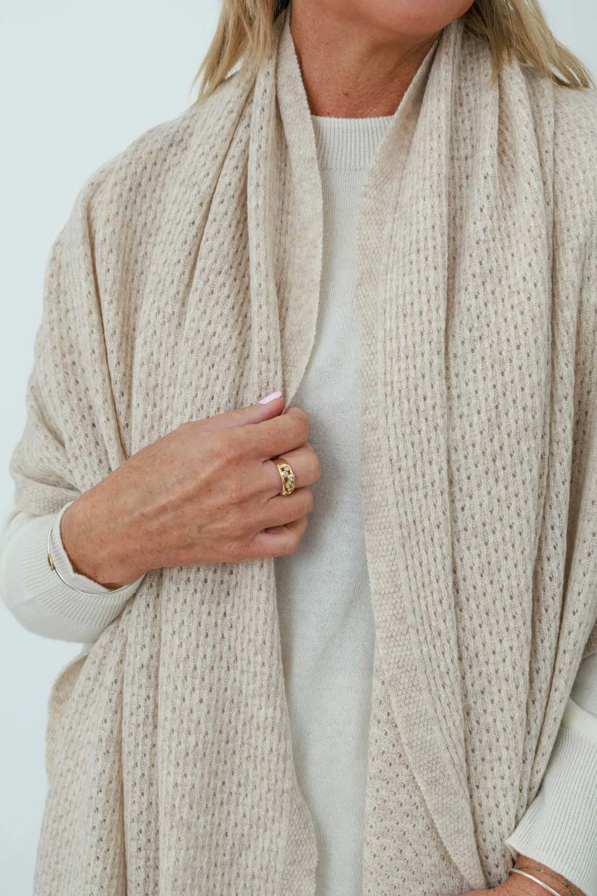 Classic Merino Alpaca Wrap