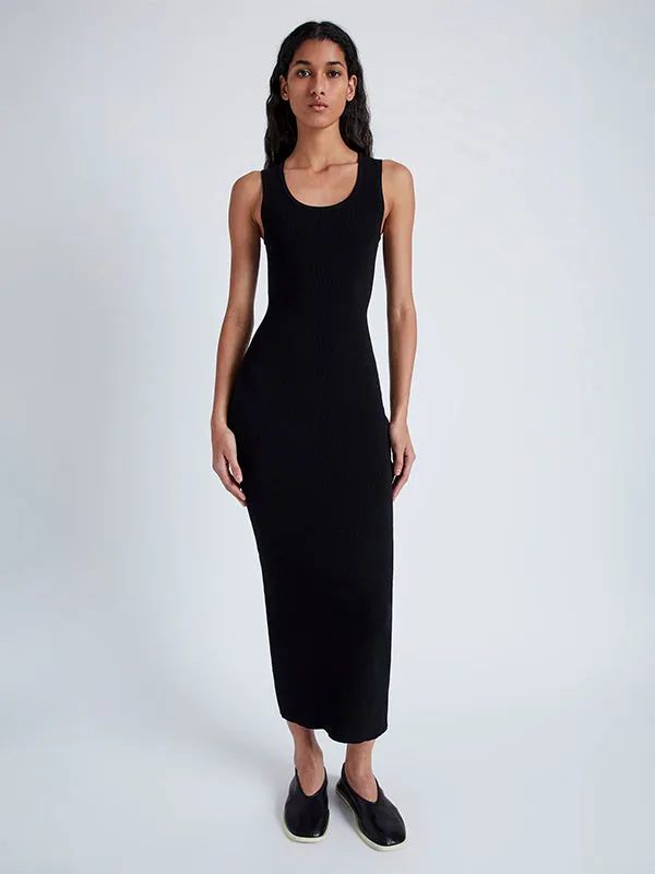 Cole Knit Dress in Black