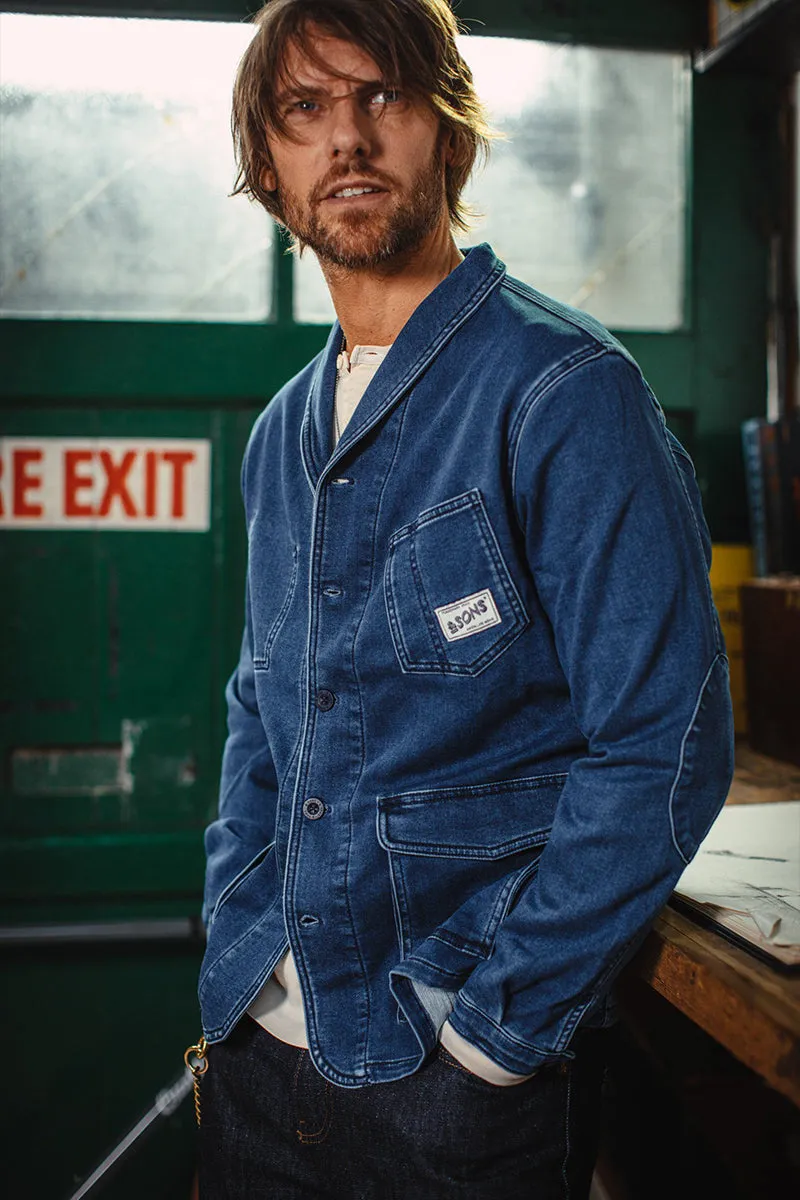 Crafter Indigo Wash Chore Jacket