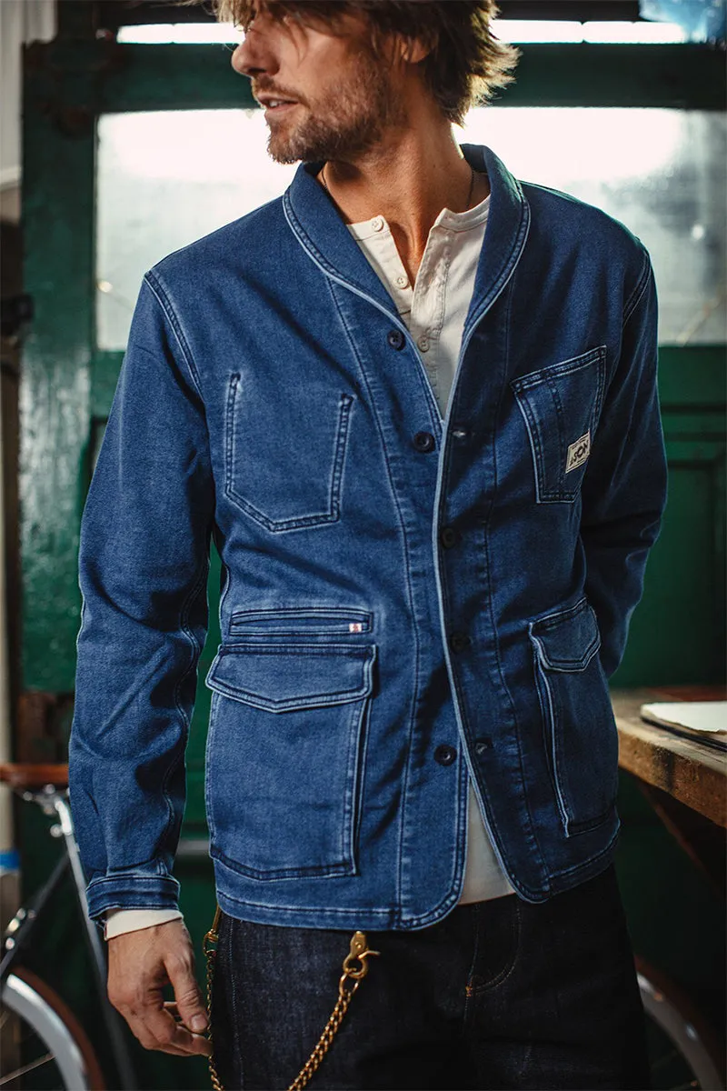 Crafter Indigo Wash Chore Jacket