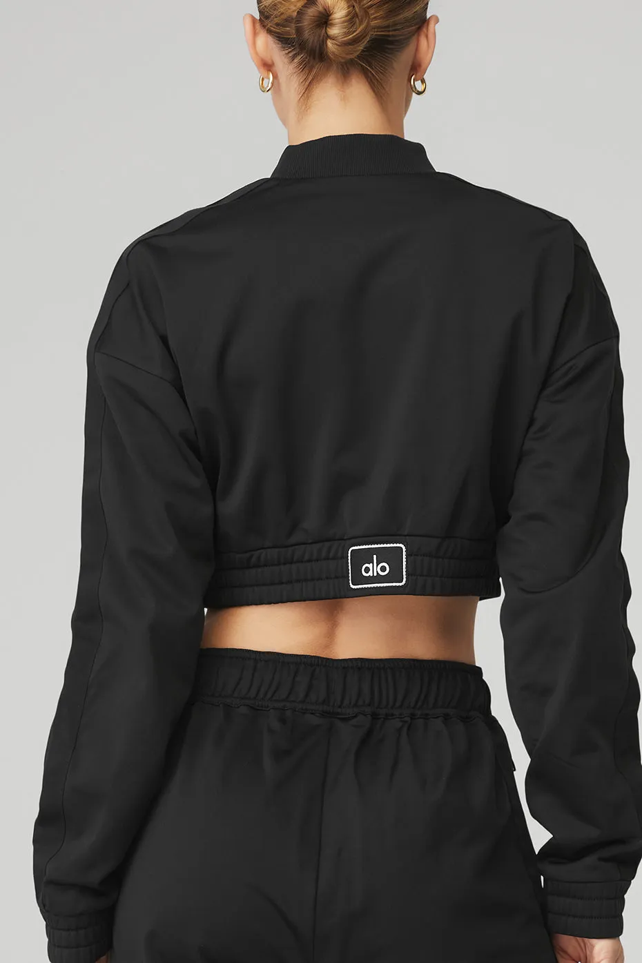 Cropped Prizewinner Jacket - Black