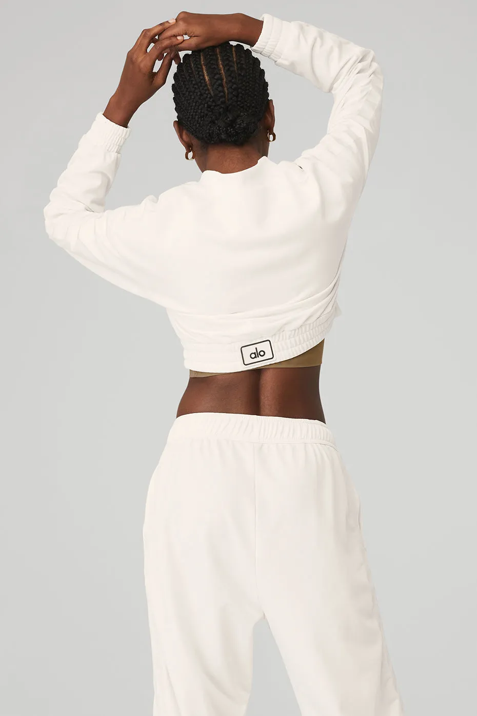 Cropped Prizewinner Jacket - Ivory