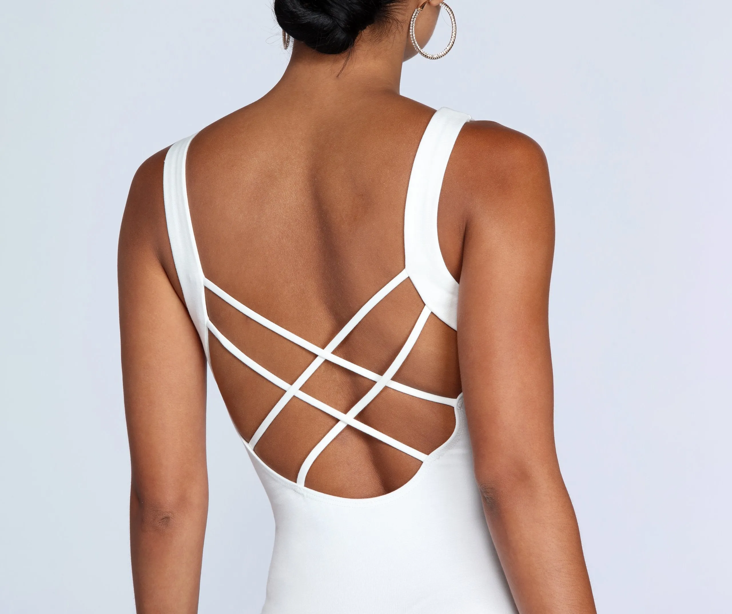 Curve Crush Cross-Back Dress