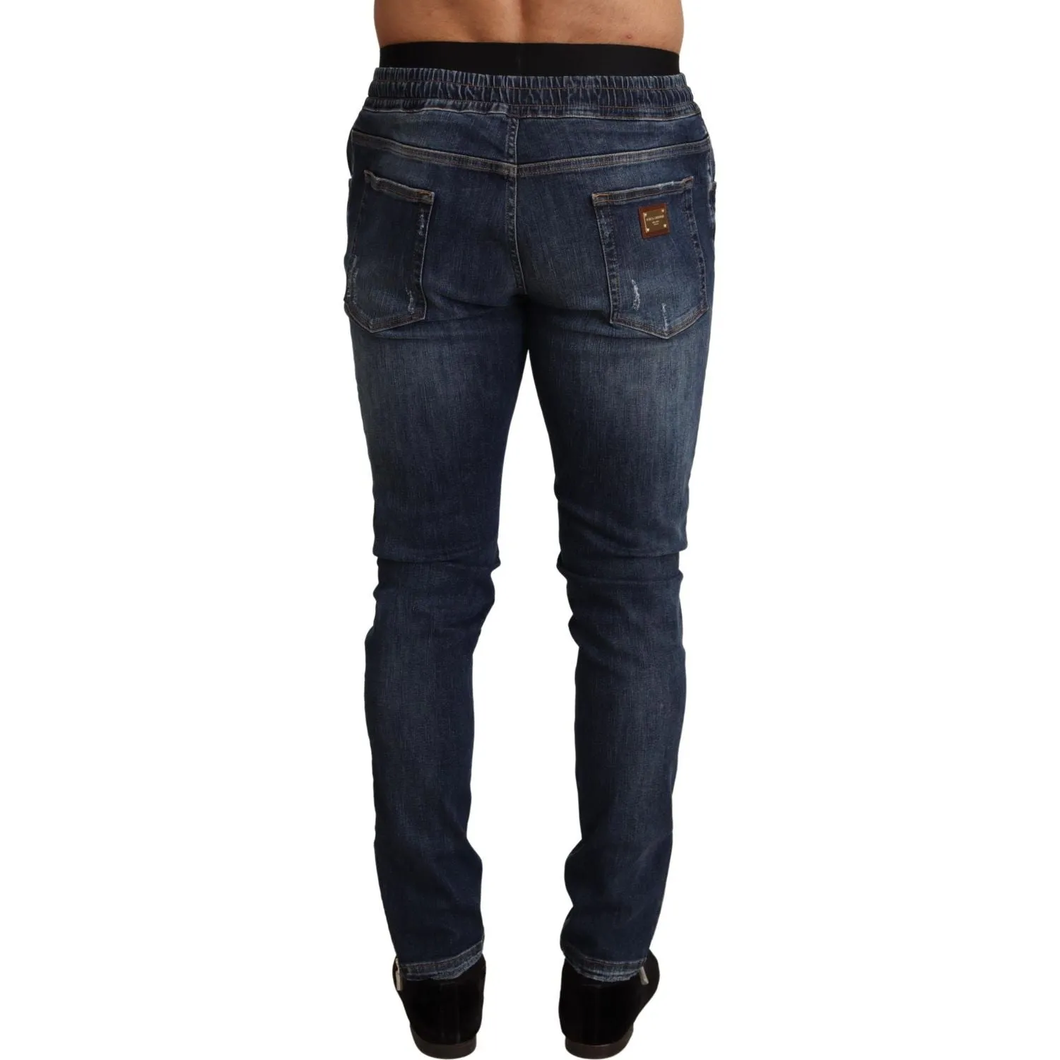 Dolce & Gabbana Elegant Dark Blue Skinny Jeans