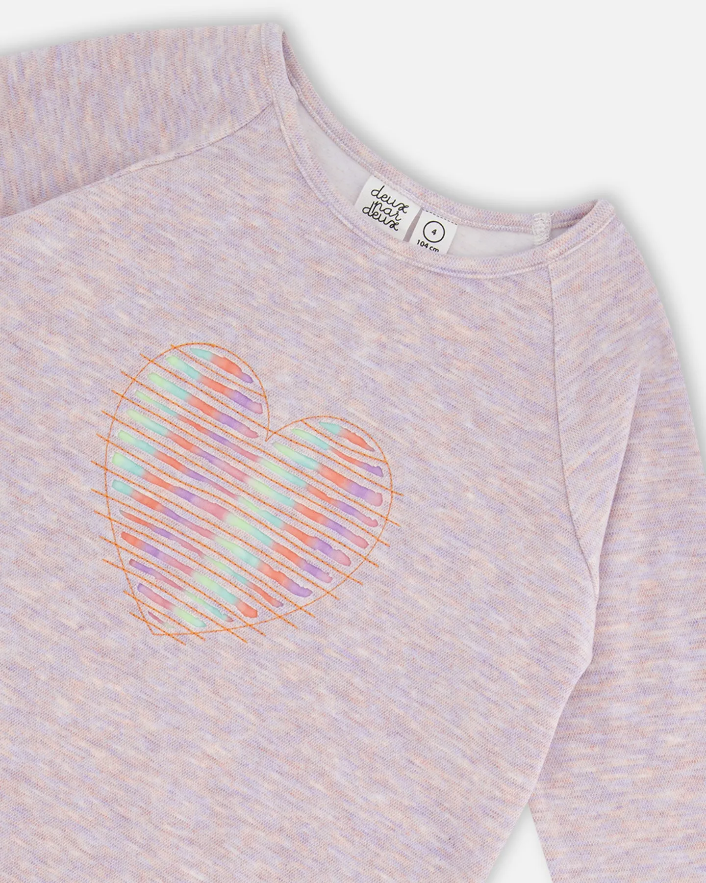 DPD Super Soft Multi Color Heart Tunic