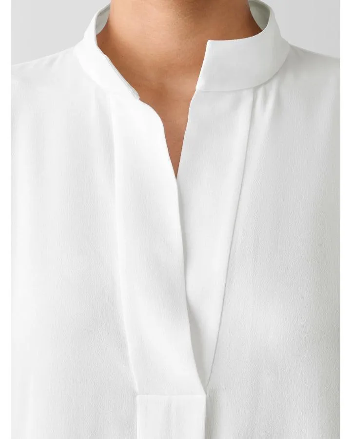 Eileen Fisher Stand Collar Tunic