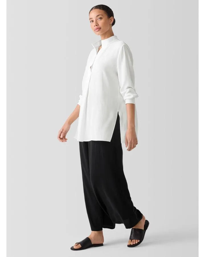 Eileen Fisher Stand Collar Tunic