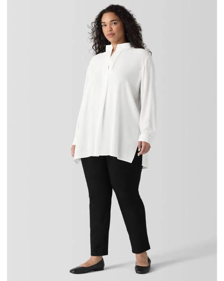 Eileen Fisher Stand Collar Tunic