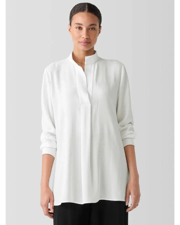 Eileen Fisher Stand Collar Tunic