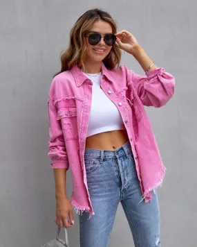 Faith denim jacket | Stylish & Comfy