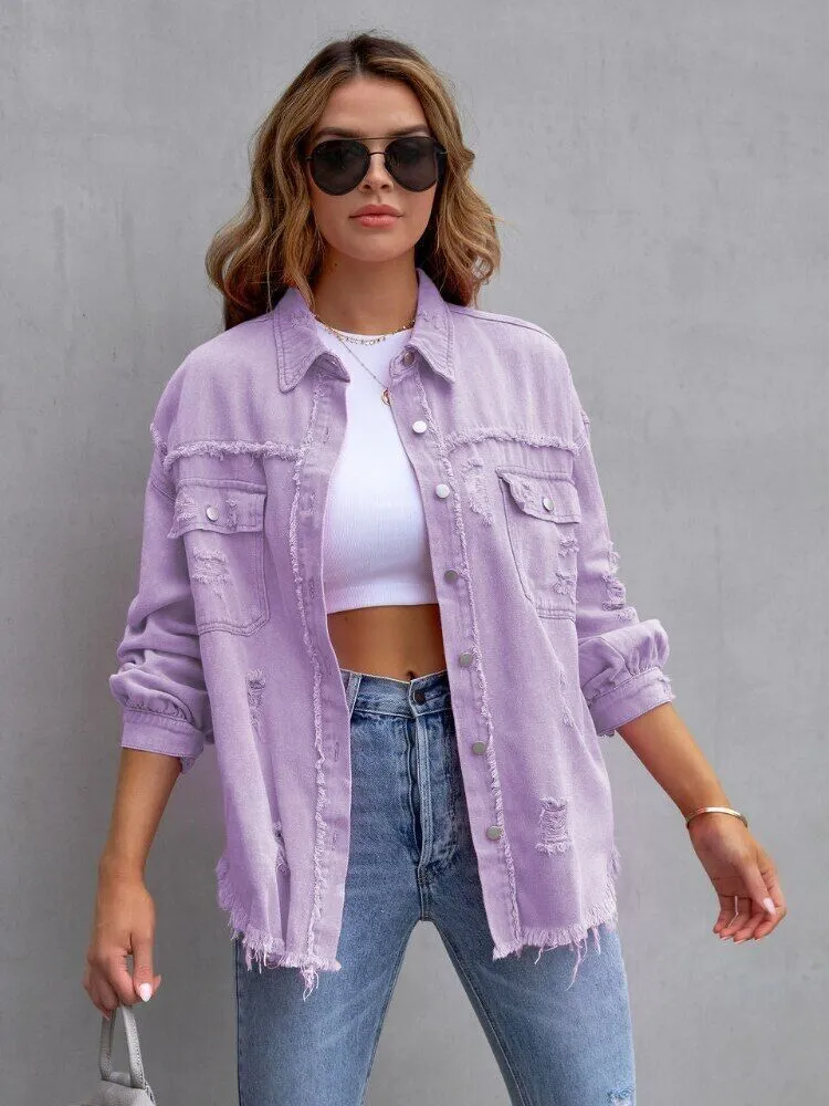 Faith denim jacket | Stylish & Comfy