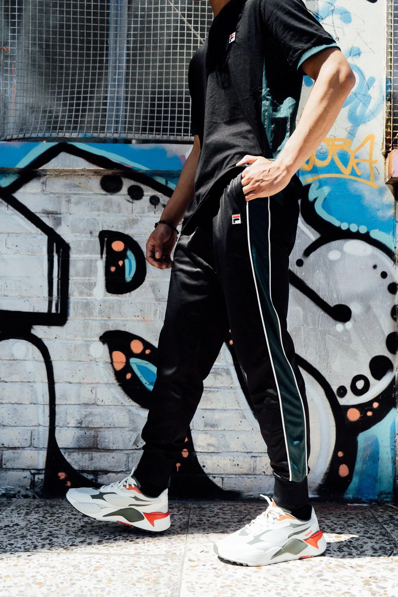 Fila Elijah Track Pant Black