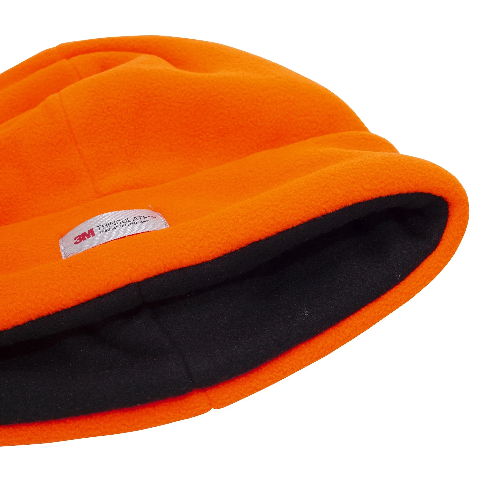 FLOSO Mens Hi Vis Thinsulate Thermal Fleece Winter Beanie Hat (3M 40g)