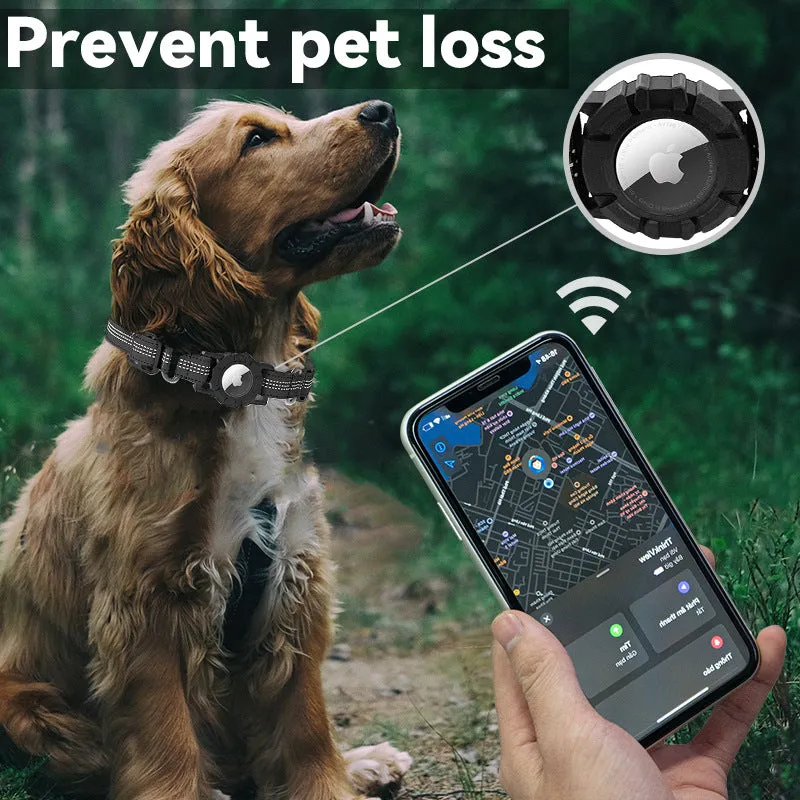 For Apple Air Tag Protective Collar Positioning Tracker Portable Anti-Lost Dog Collar Protective Cover