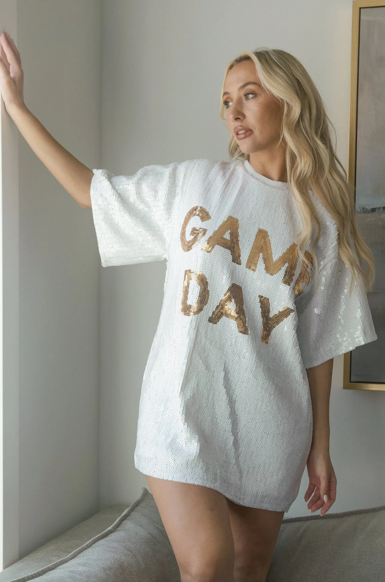 Game Day Sequin Dress