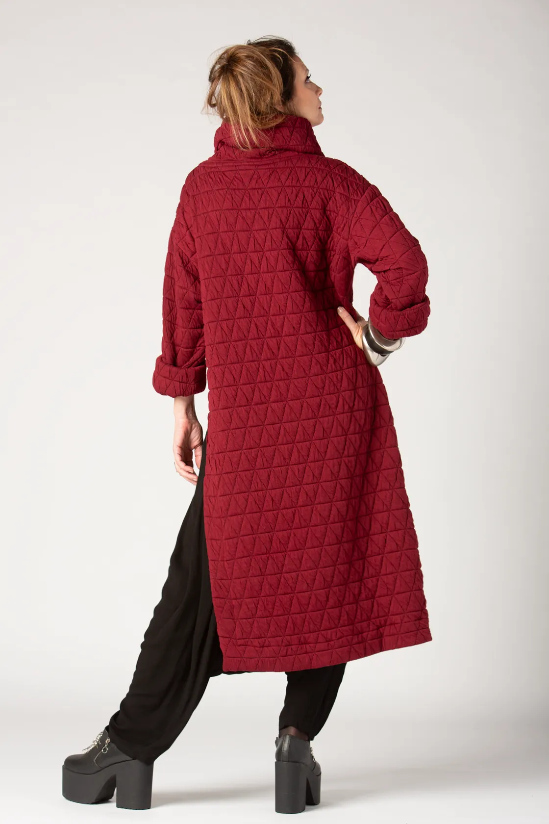 GERSHON Sutetchi Tunic in Bordeaux