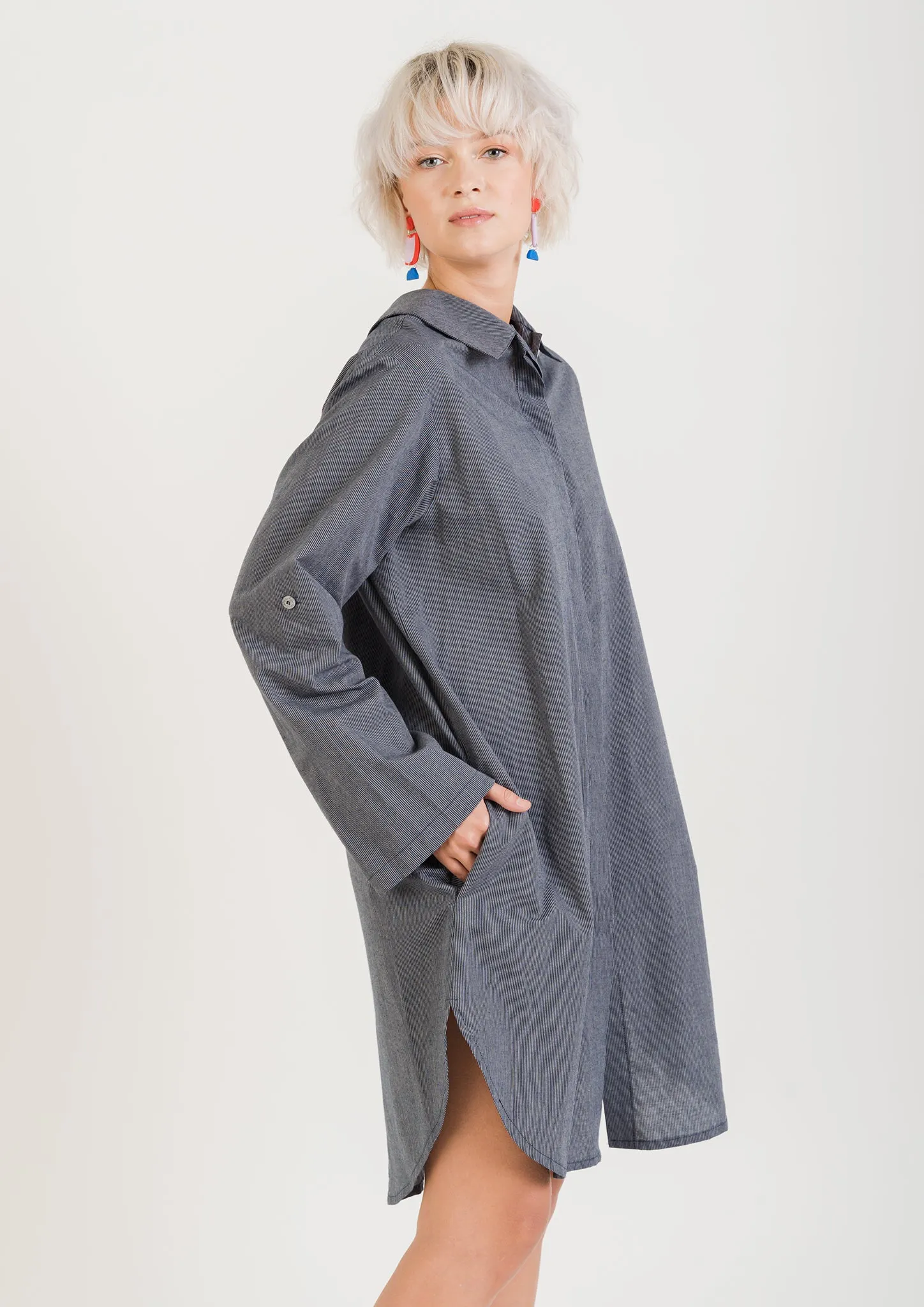 Hemp & Cotton SHIRT DRESS