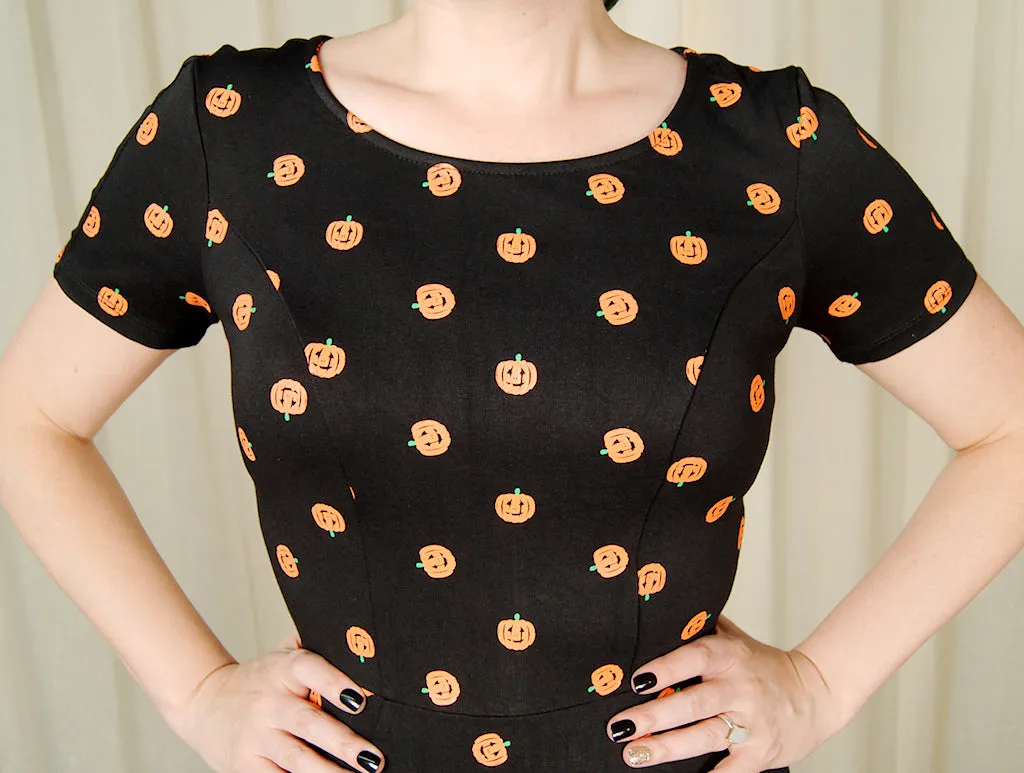 Jack-o-lantern Wiggle Dress