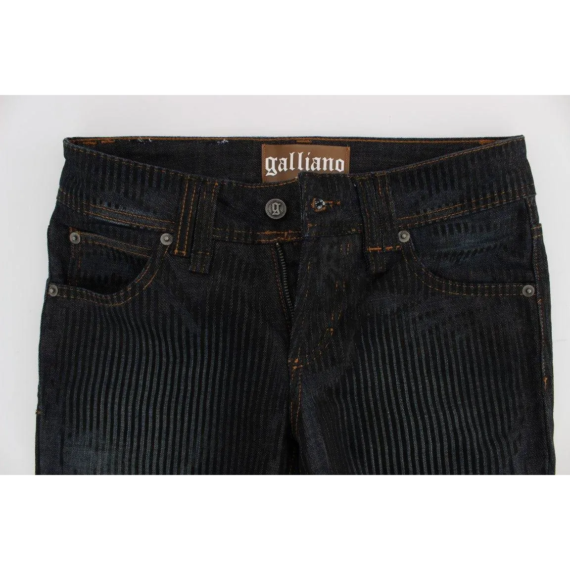 John Galliano Chic Slim Fit Bootcut Designer Jeans