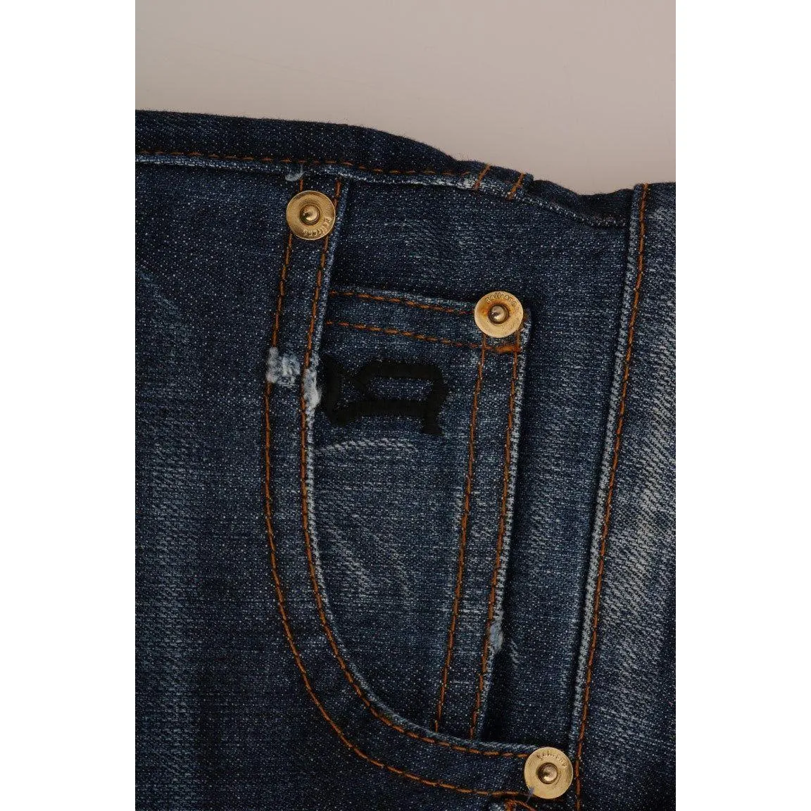 John Galliano Stylish Skinny Low Rise Denim Jeans