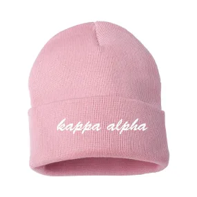 Kappa Alpha Pink Sweetheart Beanie