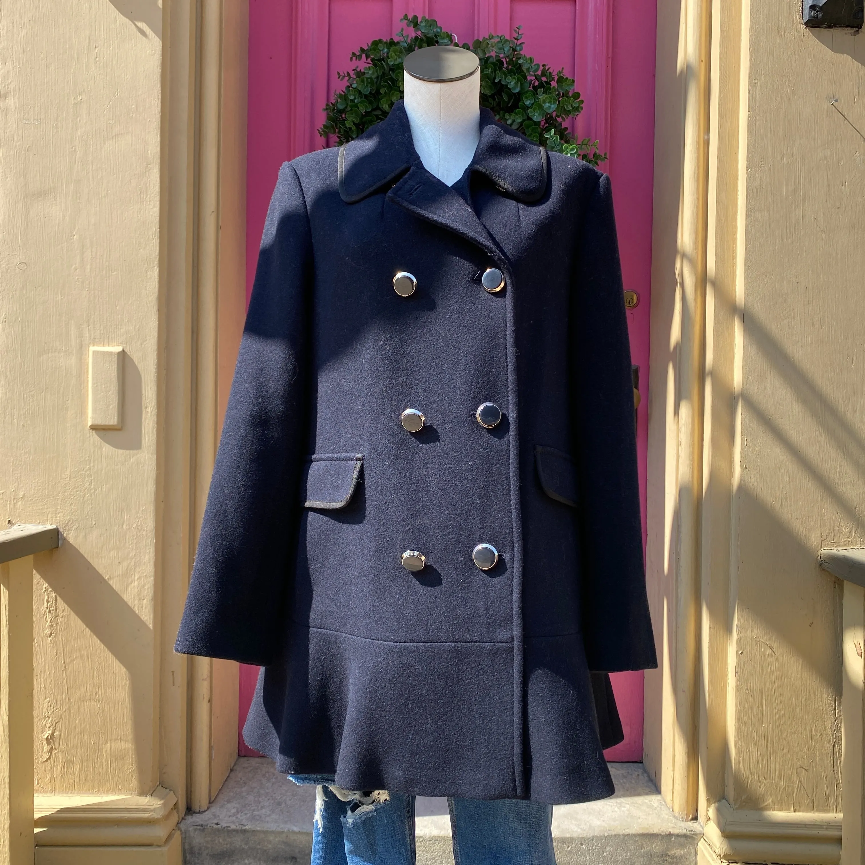 Kate Spade navy jacket size XL