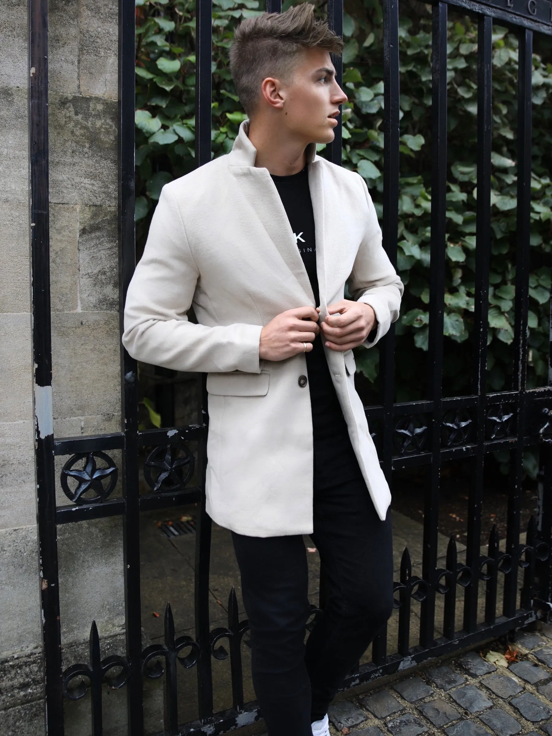 Kensington Peacoat - Tan