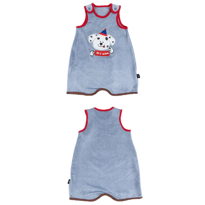 Kids Long Sleeping Vest - Puppy