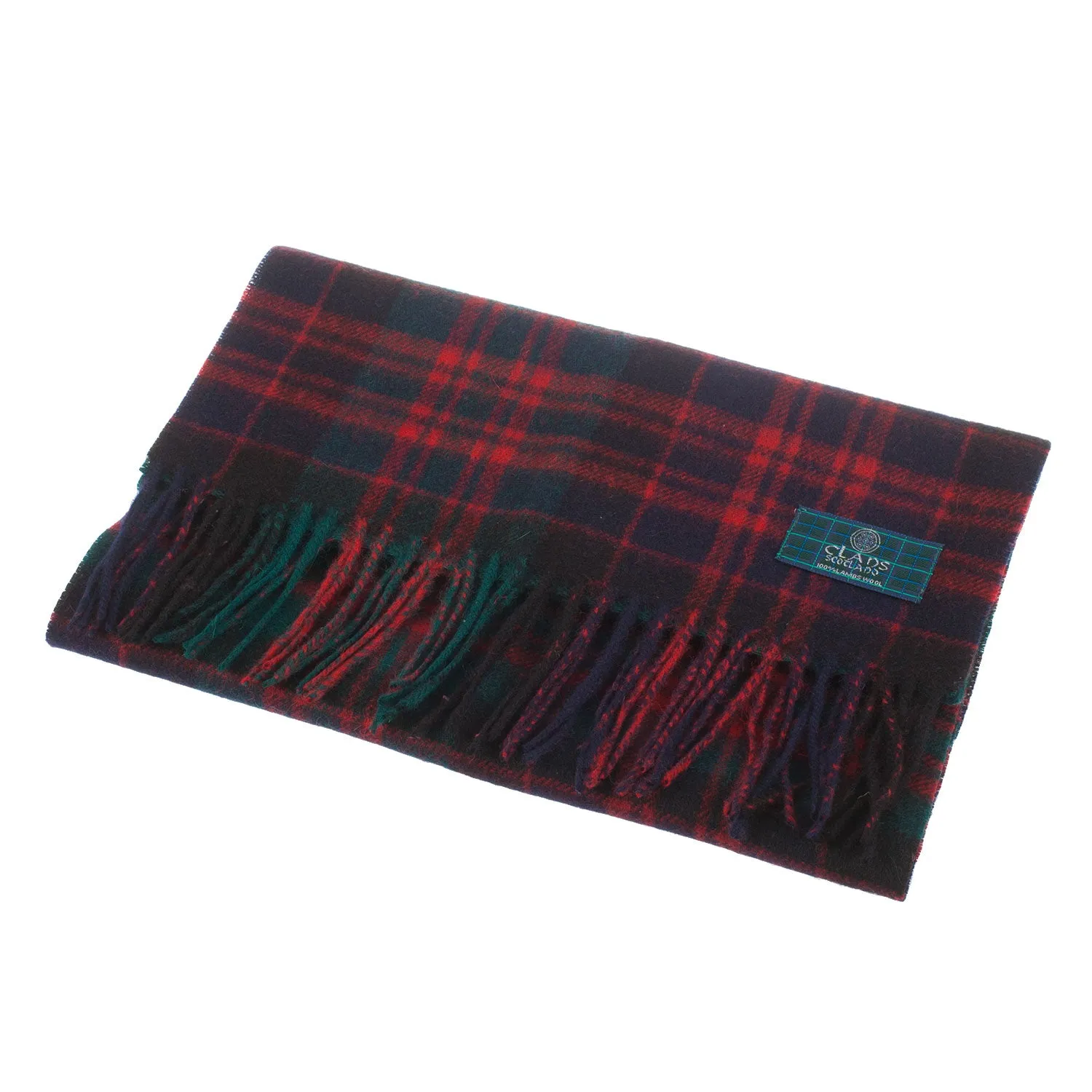 Lambswool Scottish Tartan Clan Scarf  Macdonald Clan