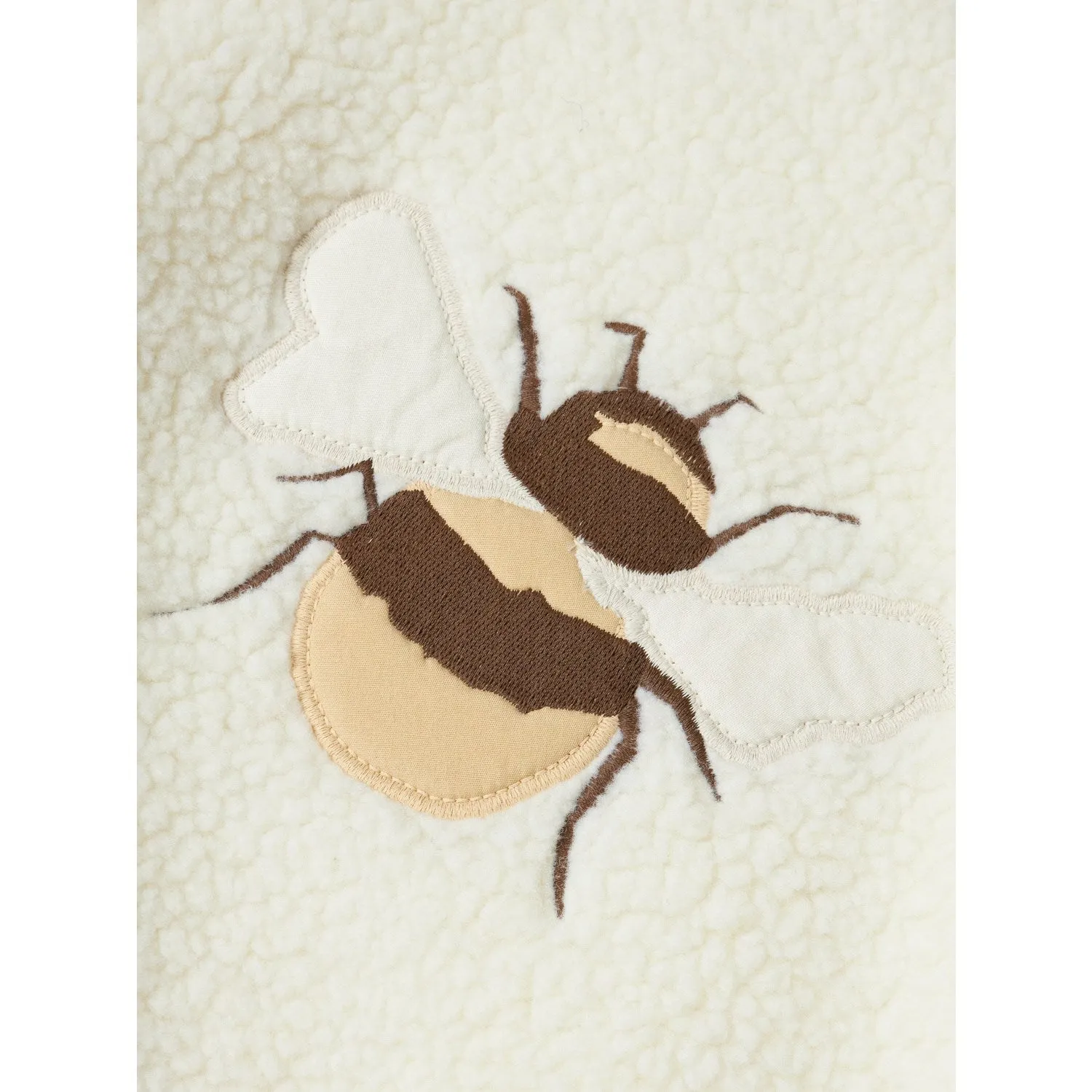 Lil'Atelier Coconut Milk Bee Lajo Bomber Jacket